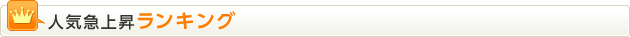 人気急上昇ランキング